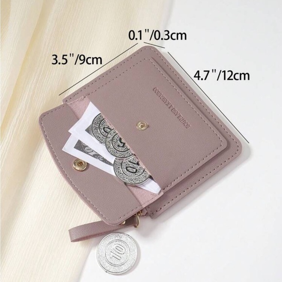 ⚠️Clearance Lilac Purple Flip Cover And Zipper Wallet / Cardholder - Picture 5 of 5